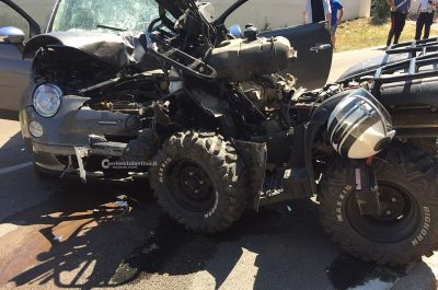 Scontro frontale alla periferia di Frigole, tre feriti in ospedale  - Corriere Salentino