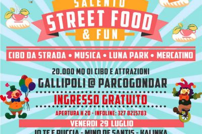 "Salento Street Food & Fun": al Parco Gondar di Gallipoli la fiera del cibo di strada - Corriere Salentino