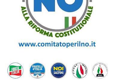 Comitato "No" al Referendum, Pagliaro (FI): "Squadra al completo, pronti per partire" - Corriere Salentino