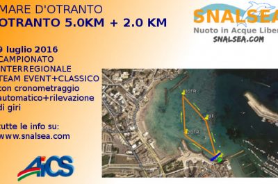 Il Nuoto in Acque Libere protagonista nel mare di Otranto - Corriere Salentino