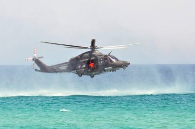 A Lido Conchiglie il 61° Stormo simula il recupero di un naufrago - Corriere Salentino
