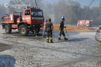 "Inferno" a Torre Mozza, evacuati agriturismi - Corriere Salentino