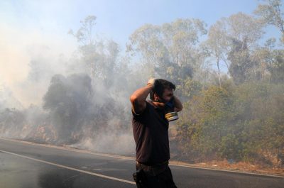 "Inferno" a Torre Mozza, evacuati agriturismi - Corriere Salentino