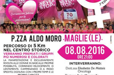 A Maglie la II edizione della "Corsa in rosa" - Corriere Salentino