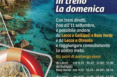 FSEstate: ancora altri treni festivi, al via la Lecce - Otranto, tutte le domeniche e Ferragosto - Corriere Salentino