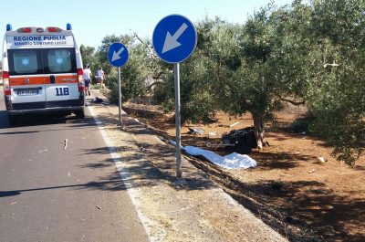 Esce fuori strada con lo scooter, muore 49enne casaranese - Corriere Salentino