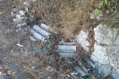 Rifiuti e amianto nel canale della Lecce-San Cataldo. D'Agata: "Un disastro ambientale" - Corriere Salentino