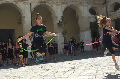Palazzo dei Celestini si colora di sport, la protesta per il Palazzetto e i palestroni non si placa - Corriere Salentino
