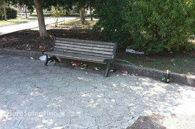 Vandali al Parco Tafuro, i cittadini insorgono - Corriere Salentino