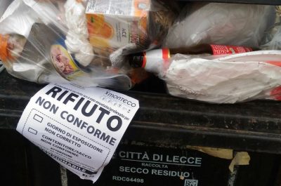 Differenziata, continua un’inappropriata raccolta dei rifiuti da parte dei cittadini - Corriere Salentino