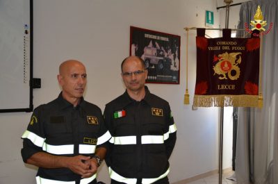 Cambio al vertice del Comando Provinciale Vigili del Fuoco di Lecce - Corriere Salentino