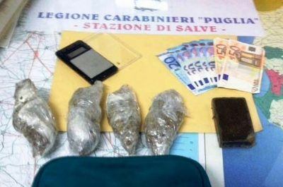 Viavai di minori dalla casa del pusher: arrestato 33enne, nei guai anche un sedicenne - Corriere Salentino