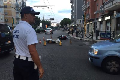 Scontro in città, tre feriti in ospedale - Corriere Salentino