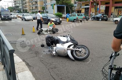 Scontro in città, tre feriti in ospedale - Corriere Salentino