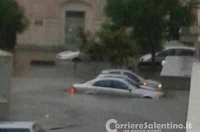 Maltempo, città paralizzata e agricoltura in ginocchio - Corriere Salentino