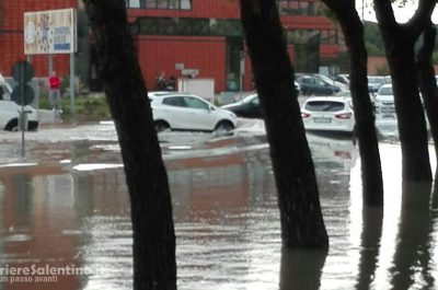 Maltempo, città paralizzata e agricoltura in ginocchio - Corriere Salentino