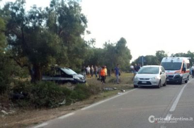 Finisce fuori strada con la moto: muore sul colpo giovane panettiere leccese - Corriere Salentino