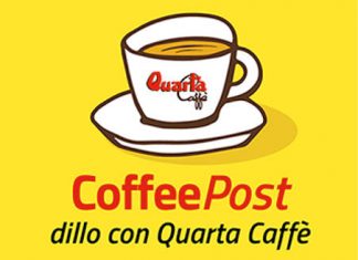 “Coffee Post: dillo con Quarta Caffè”, inaugurata la campagna di comunicazione di Quarta Caffè