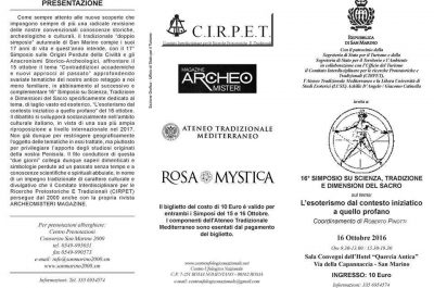 La Libera Università di Studi Esoterici di Lecce al 16° Simposio Mondiale a San Marino - Corriere Salentino