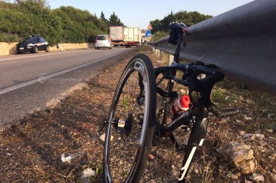Ciclista travolto da autocarro all'uscita di Lecce, in ospedale con "codice rosso" - Corriere Salentino