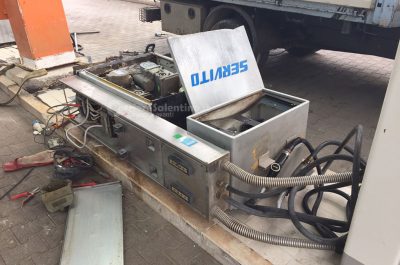 Colpo notturno nell'area di servizio, banda di ladri sradica il self service ma il colpo sfuma - Corriere Salentino