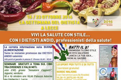 I dietisti scendono in campo a Lecce - Corriere Salentino