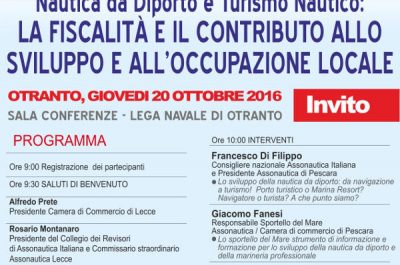 "Nautica da diporto e turismo nautico": seminario alla Lega Navale di Otranto - Corriere Salentino