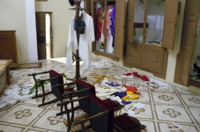 Raid vandalico nella chiesa madre di Presicce, in manette due 25enni - Corriere Salentino