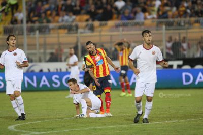Caturano stende la Reggina e porta il Lecce in testa alla classifica - Corriere Salentino