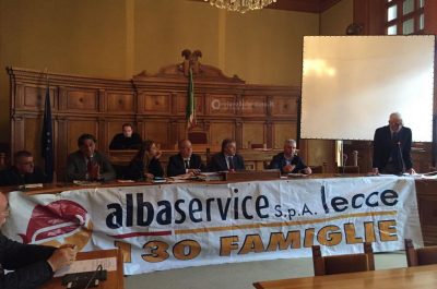 "Alba Service non si può ricapitalizzare". In Provincia scoppia la rissa: i lavoratori sospettano che si vogliano favorire le ditte private - Corriere Salentino