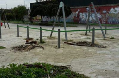 Parco Tafuro tra degrado e sporcizia, le segnalazioni dei residenti - Corriere Salentino