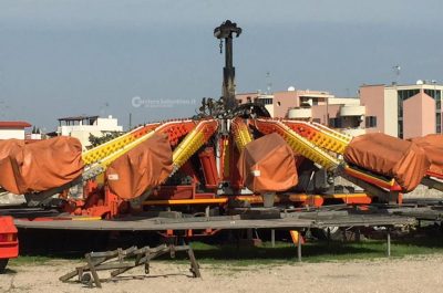 Misterioso incendio colpisce giostra dei fratelli "Marsico", si indaga sulle cause - Corriere Salentino