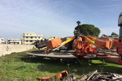 Misterioso incendio colpisce giostra dei fratelli "Marsico", si indaga sulle cause - Corriere Salentino