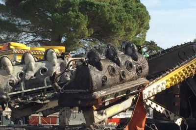 Misterioso incendio colpisce giostra dei fratelli "Marsico", si indaga sulle cause - Corriere Salentino