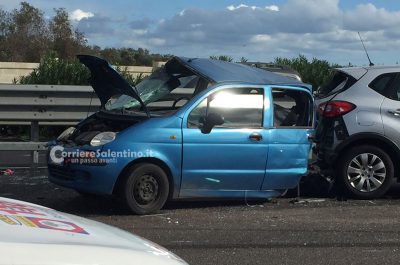 Drammatico tamponamento sulla Lecce - Maglie: muore una donna, grave il marito - Corriere Salentino