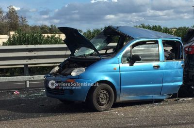 Drammatico tamponamento sulla Lecce - Maglie: muore una donna, grave il marito - Corriere Salentino