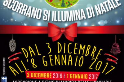 A Scorrano si respira aria natalizia: luci e stand dal 3 dicembre all’8 gennaio - Corriere Salentino
