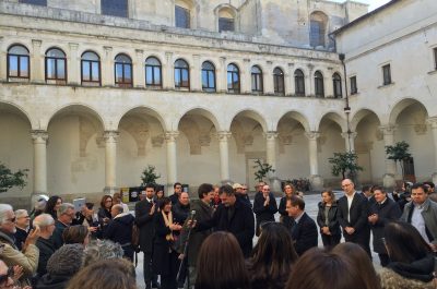 Università del Salento, la cerimonia sobria dopo le polemiche: donati 30 mila euro all'Università di Camerino - Corriere Salentino