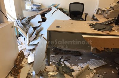 Ordigno fa esplodere il bancomat ma il colpo fallisce - Corriere Salentino