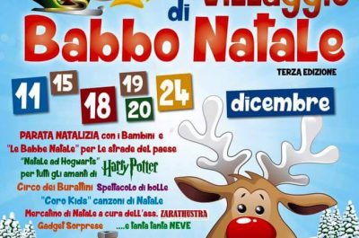 Torna il Villaggio di Babbo Natale a Presicce, festa per grandi e piccini - Corriere Salentino