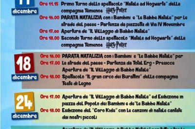 Torna il Villaggio di Babbo Natale a Presicce, festa per grandi e piccini - Corriere Salentino