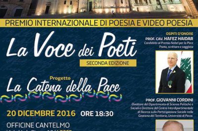 A Lecce il professore Francesco Lenoci dà il via al progetto “Catena della Pace” - Corriere Salentino