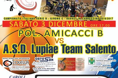 Basket in carrozzina: la Lupiae Team Salento verso la prima di campionato a ritmo di rock party - Corriere Salentino