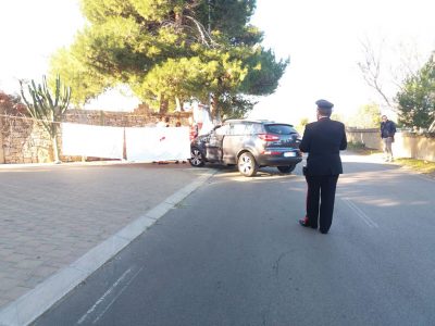 Coppia finisce fuoristrada con la moto: lui muore, lei ricoverata in gravi condizioni - Corriere Salentino