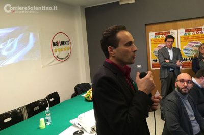 M5S: lista non ancora certificata, ma parte la campagna elettorale di Valente. "Noi unica vera alternativa alla vecchia politica" - Corriere Salentino