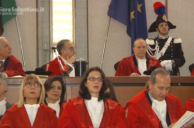 Inaugurazione anno giudiziario: "Reati in aumento, allarme spaccio tra i minori" - Corriere Salentino