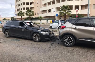 Serata "rovente" in città, tre auto in fiamme: si indaga sulle cause - Corriere Salentino