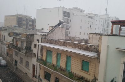 Il Salento nella morsa del gelo, ecco le immagini - Corriere Salentino