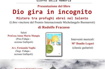 “Dio gira in incognito", il Museo Diocesano di Gallipoli celebra il Giorno della Memoria - Corriere Salentino