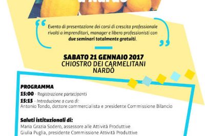 Business Forum a Nardò, domani la presentazione dei corsi al Chiostro dei Carmelitani - Corriere Salentino